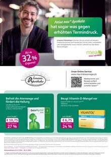 Aktueller mea - meine apotheke Prospekt "Unsere November-Angebote" Seite 1 von 4 Seiten