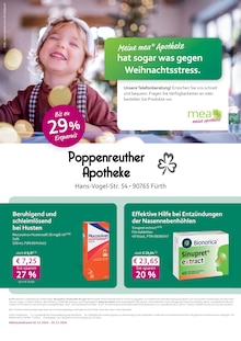 mea - meine apotheke Prospekt "Unsere Dezember-Angebote" mit  Seiten (Fürth)