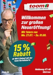 toom Baumarkt Prospekt für Bützow mit 20 Seiten toom Baumarkt Prospekt für Bützow: "Respekt, wer's selber macht.", 20 Seiten, 25.07.2026 - 01.08.2026