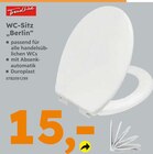 WC-Sitz Berlin Angebote von TrendLine bei Globus-Baumarkt Bad Salzuflen für 15,00 €