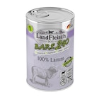 Aktuelle Lamm Angebote bei Zookauf in Hannover Aktuelles LandFleisch B.A.R.F.2GO Exklusiv 100% vom Lamm 400 g Angebot bei Zookauf in Hannover ab 2,49 €