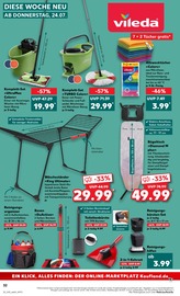 Bügelbrett im Kaufland Prospekt in Weinheim Aktueller Kaufland Prospekt mit Bügelbrett, "KNÜLLER", Seite 48