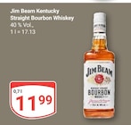Kentucky Straight Bourbon Whiskey von Jim Beam im aktuellen GLOBUS Prospekt