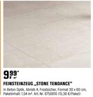 STONE TENDANCE Angebote von FEINSTEINZEUG bei OBI Cottbus für 9,99 €