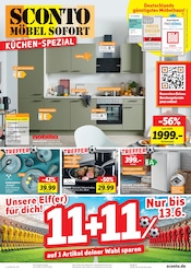 Waschmaschine im Sconto SB Prospekt in Zwickau Aktueller Sconto SB Prospekt mit Waschmaschine, "KÜCHEN SPEZIAL", Seite 1