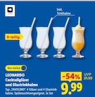 Cocktailgläser und Glastrinkhalme im Angebot bei Lidl in Karlsruhe Cocktailgläser und Glastrinkhalme Angebote von LEONARDO bei Lidl Karlsruhe für 9,99 €