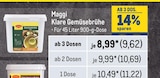 Klare Gemüsebrühe Angebote von Maggi bei Metro Buxtehude für 9,62 €