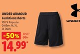 Funktionsshorts Angebote von UNDER ARMOUR bei Lidl Rostock für 14,99 €