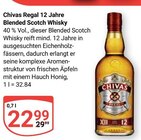 Aktuelles Regal 12 Jahre Blended Scotch Whisky Angebot bei GLOBUS in Bochum ab 22,99 €