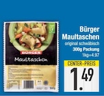 Maultaschen von Bürger im aktuellen EDEKA Prospekt für 1,49 €