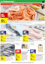 Offre Crevettes dans le catalogue Carrefour du moment à la page 32