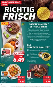 Steak im aktuellen Kaufland Prospekt (Essen) Steak im Kaufland Prospekt "Hier bin ich richtig" mit 65 Seiten (Essen)