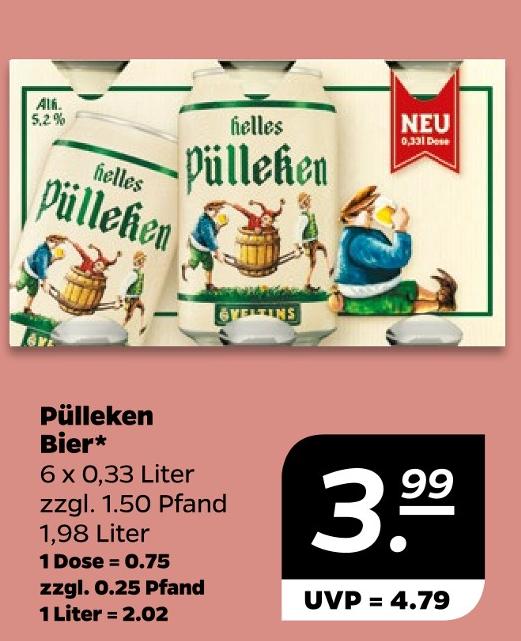 Pülleken helles Bier