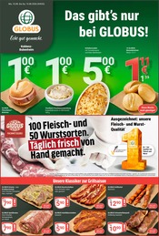 Würstchen im GLOBUS Prospekt in Neuwied Aktueller GLOBUS Prospekt mit Würstchen, "Aktuelle Angebote", Seite 1