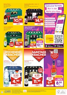 Wasser im aktuellen Netto Marken-Discount Prospekt (Cottbus) Wasser im Netto Marken-Discount Prospekt "DER ORT, AN DEM DU IMMER AUSGEZEICHNETE PREISE FINDEST." mit 2 Seiten (Cottbus)
