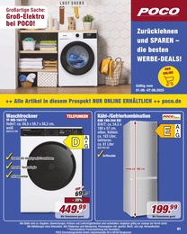 POCO Prospekt für Weiden: "Großartige Sache : Groß-Elektro bei Poco!", 6 Seiten, 01.08.2025 - 07.08.2025