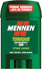 Déodorant stick tonique - MENNEN - Intermarché Hyper à Poitiers Déodorant stick tonique - MENNEN en promo chez Intermarché Hyper Poitiers à 1,28 €