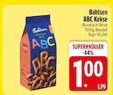 ABC Kekse im EDEKA Prospekt ABC Kekse von Bahlsen im aktuellen EDEKA Prospekt für 1,00 €