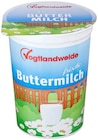 Frische Buttermilch oder Sachsenland Kefir im Angebot bei Penny in Gera Frische Buttermilch oder Sachsenland Kefir Angebote von Vogtlandweide bei Penny Gera für 0,69 €
