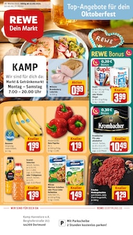 Aktueller REWE Prospekt für Dortmund mit  Seiten