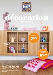 Prospectus B&M à Mazeley, "COLLECTION décoration PRINTEMPS/ÉTÉ 2026", 1 page, 11/03/2026 - 14/04/2026