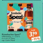 Spezi Angebote von Krombacher bei tegut Erfurt für 3,99 €