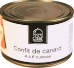 Confit De Canard Secret De Chef en promo chez Auchan Supermarché Dieppe à 10,90 €