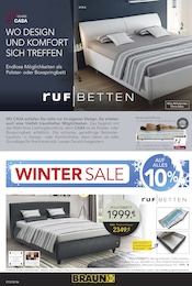 Aktueller BRAUN Möbel-Center Prospekt mit Kissen, "WINTER SALE", Seite 6