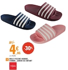 Mule piscine homme, femme, junior ou enfant - TISSAIA dans le catalogue E.Leclerc