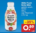 Aktuelles Frucht Butter Milch Angebot bei Netto Marken-Discount in Gelsenkirchen ab 0,89 €