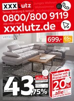 XXXLutz Möbelhäuser Prospekt für Würzburg mit 36 Seiten XXXLutz Möbelhäuser Prospekt für Würzburg: "Tasche voll. Preise toll.", 36 Seiten, 03.05.2021 - 09.05.2021