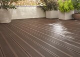 Promo Lame de terrasse composite "Neva" chocolat à 7,69 € dans le catalogue Brico Dépôt à Vierzon