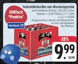 Bier Angebote von Feldschlößchen bei E center Frankenberg für 9,99 €