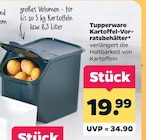 Kartoffel-Vorratsbehälter von Tupperware für 19,99 € bei Netto mit dem Scottie im Angebot Kartoffel-Vorratsbehälter von Tupperware im aktuellen Netto mit dem Scottie Prospekt