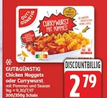 Chicken Nuggets von GUT&GÜNSTIG für 2,79 € bei EDEKA im Angebot Chicken Nuggets von GUT&GÜNSTIG im aktuellen EDEKA Prospekt