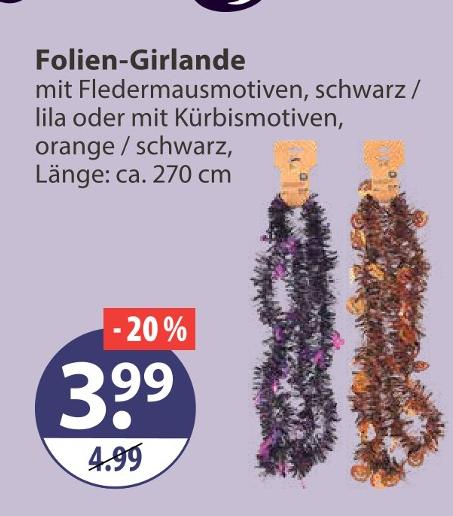 TEDi Girlande: Angebote & Preise im Prospekt vergleichen!