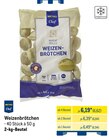 Aktuelles Weizenbrötchen Angebot bei METRO in Krefeld ab 6,62 €