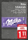 Schokolade bei E center im Voerde Prospekt für 1,11 €