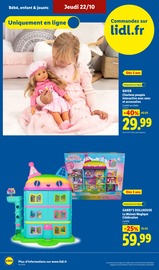 Promos Poupée dans le catalogue "LE MOIS TOUJOURS PLUS" de Lidl Poupée en promo dans le catalogue Lidl à la page 38