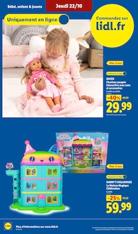 Promotion Chaussures Enfant dans le prospectus Lidl, valable du 22/10/2026 au 28/10/2026 Promo Chaussures Enfant dans le catalogue Lidl du moment à la page 38