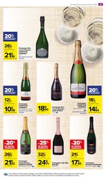 Offre Champagne Brut dans le catalogue Carrefour Market du moment à la page 23