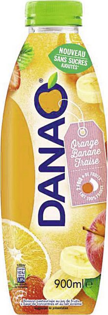 Casino Supermarchés Carrieres sous Bois - DANAO Orange Banane Fraise sans sucre ajouté Promo DANAO Orange Banane Fraise sans sucre ajouté dans le catalogue Casino Supermarchés "Les 366 jours les + promo de France" à Carrieres sous Bois