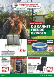 Hagebaumarkt Prospekt für Witten mit 20 Seiten Hagebaumarkt Prospekt für Witten: "DU KANNST FREUDE BRINGEN", 20 Seiten, 14.05.2022 - 23.05.2022