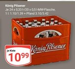 König Pilsener Angebote bei GLOBUS Salzgitter für 10,99 €