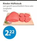 Aktuelles Rinder-Hüftsteak Angebot bei V-Markt in Regensburg ab 2,22 €