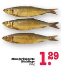 Mild geräucherte Bücklinge Angebote bei E center Wiesbaden für 1,29 €