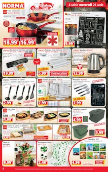 Catalogue Norma à Strasbourg cette semaine, valable du 26/08/2026 au 01/09/2026 Prospectus Norma à Strasbourg, "Votre Discounter Régional", 12 pages de promos valables du 26/08/2026 au 01/09/2026