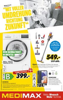 Staubsauger im aktuellen MEDIMAX Prospekt (Mönchengladbach) Staubsauger im MEDIMAX Prospekt "Top Angebote" mit 8 Seiten (Mönchengladbach)