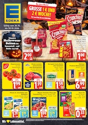 EDEKA Supermarkt Prospekt der aktuellen Woche mit 27 Seiten, gültig von 26.10.2026 bis 31.10.2026, in Schellhorn und Umgebung Aktueller EDEKA Supermarkt Prospekt in Schellhorn und Umgebung, "Top Angebote" mit 27 Seiten, 26.10.2026 - 31.10.2026