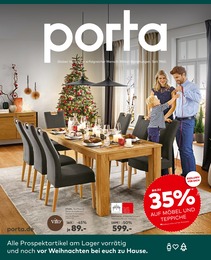 porta Möbel Prospekt "BIS ZU 35% AUF MÖBEL UND TEPPICHE" für Köthen, 4 Seiten, 28.11.2022 - 03.12.2022 porta Möbel Prospekt "BIS ZU 35% AUF MÖBEL UND TEPPICHE" für Köthen, 4 Seiten, 28.11.2022 - 03.12.2022